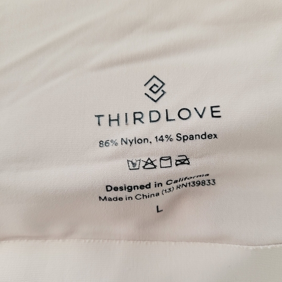 THIRDLOVE Womens Undergarments Seamless Nude Bra Large - Picture 3 of 6